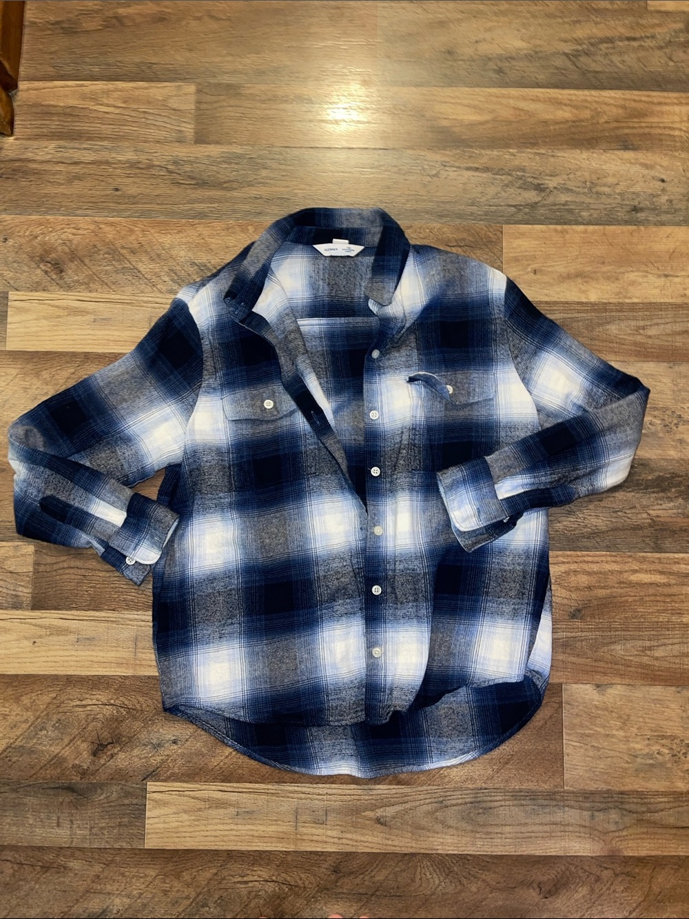 Old Navy Flannel Boyfriend fit size Small